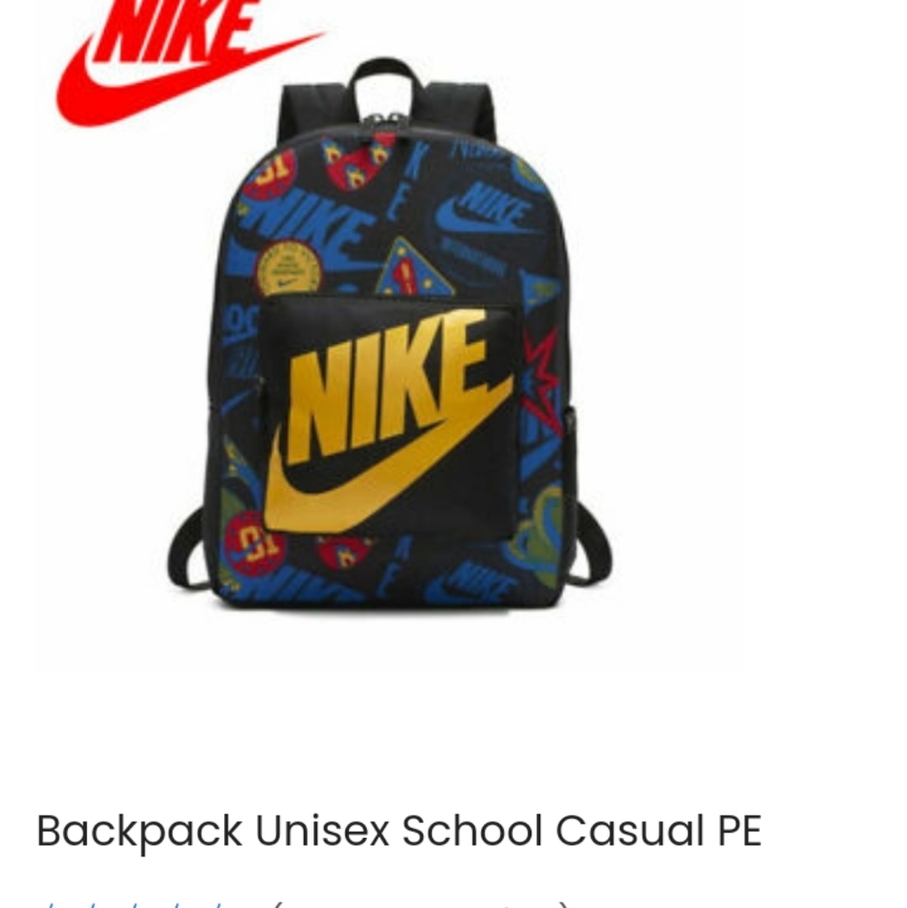 NIKE Unisex Backpack for Kids